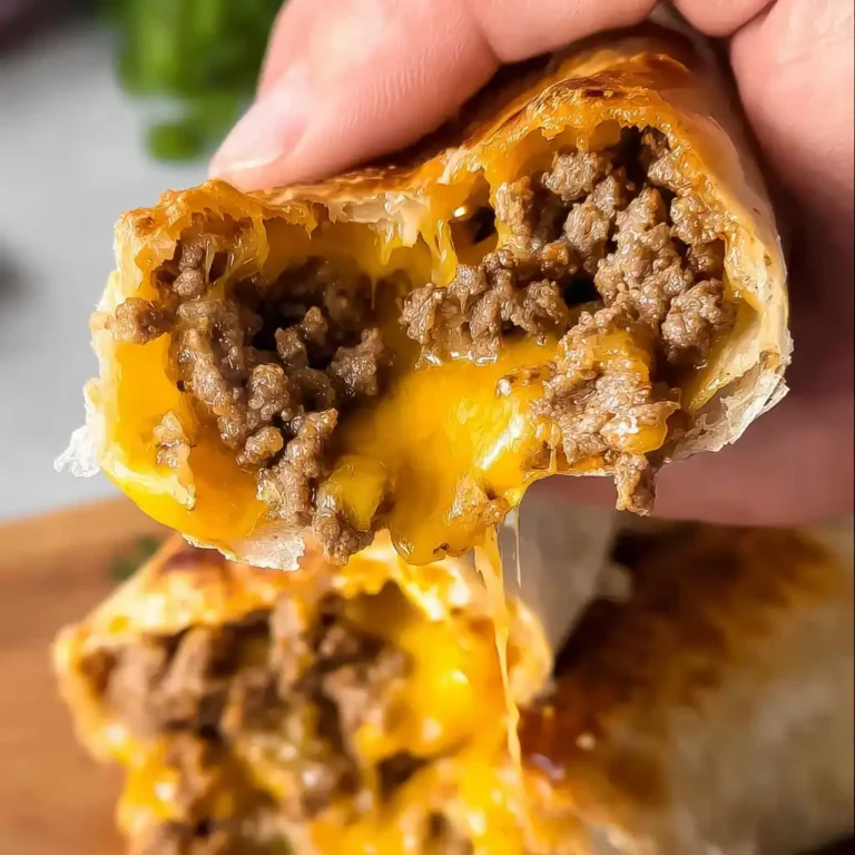 Beef and Cheese Chimichangas