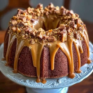 Butterfinger Bundt Cake