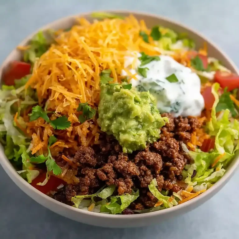 Crispy Rice Taco Salad