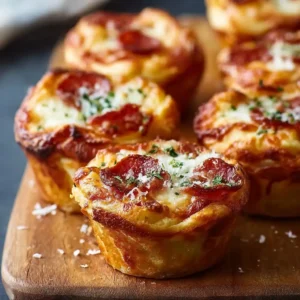 Pizza Puff Cups for Busy Cooks