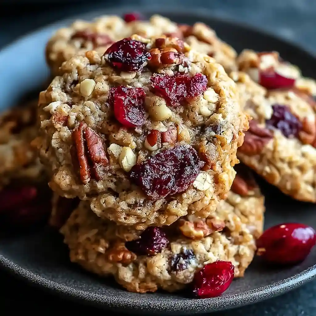 Oatmeal Cranberry Pecan Cookies