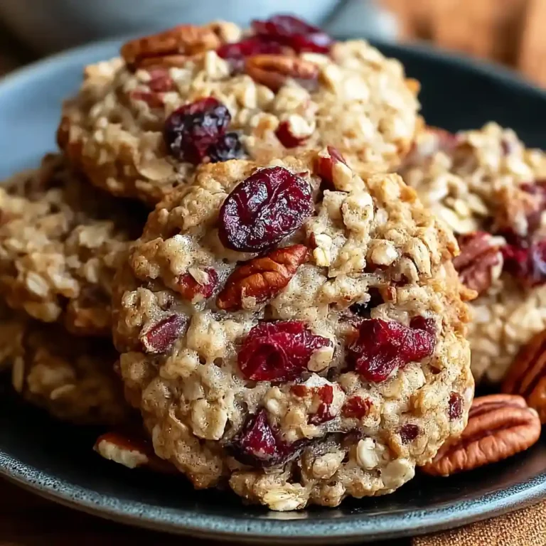 Oatmeal Cranberry Pecan Cookies