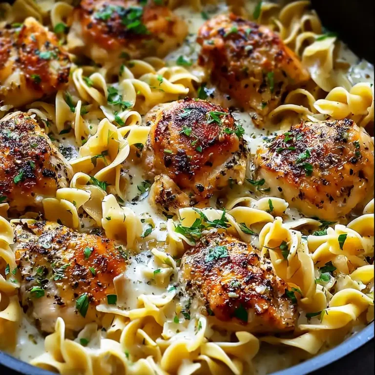 One Pan Chicken & Noodles