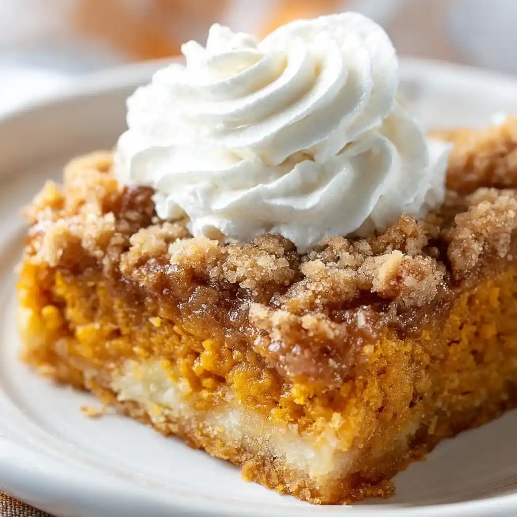 Pumpkin Dump Cake