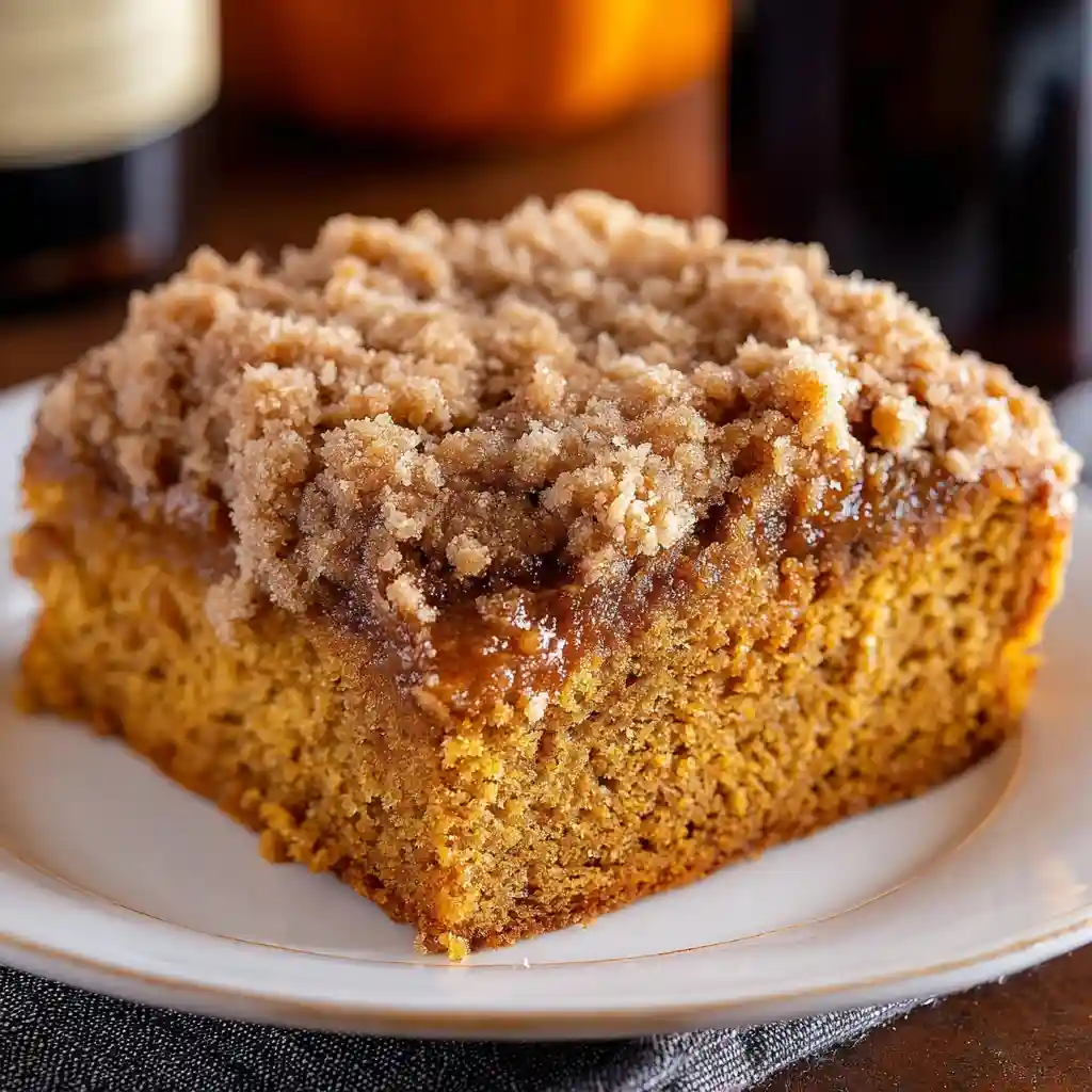 Pumpkin Spice Crumb Cake