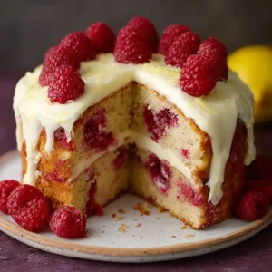 Raspberry Lemon Cake
