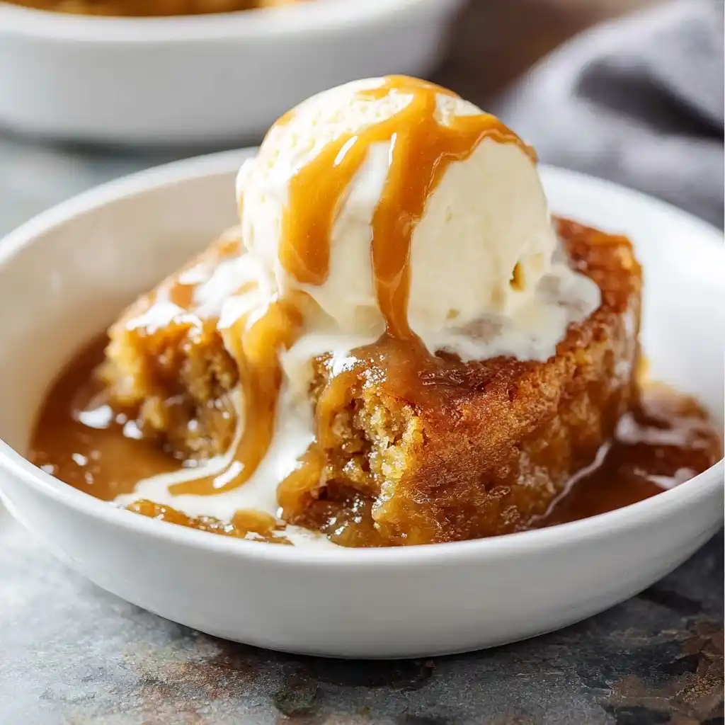 Self Saucing Butterscotch Pudding Recipe