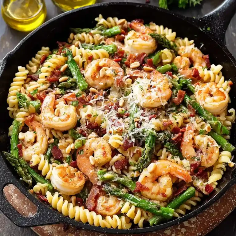 Shrimp Asparagus Pasta