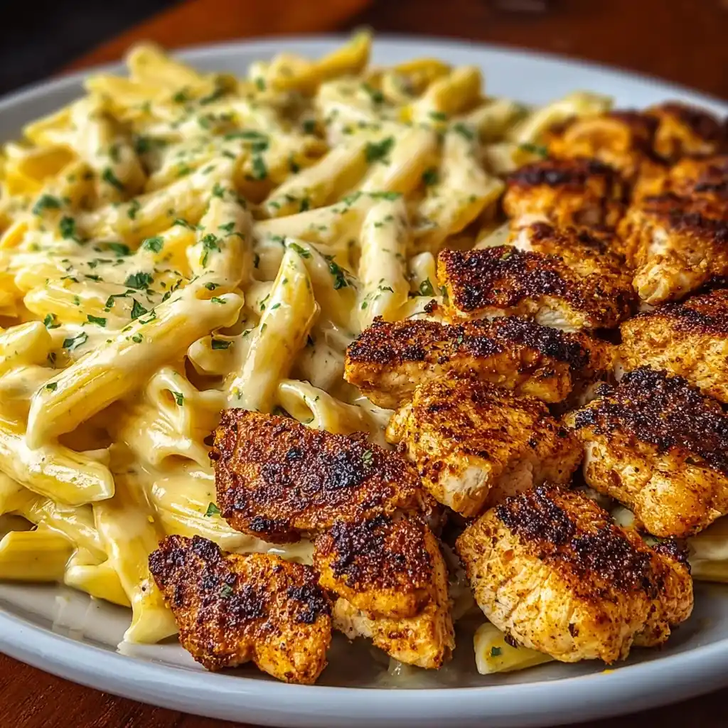 Cajun Chicken Bites Recipe Easy Cheesy Penne Parmesan Sauce Best Cajun Chicken For Dinner Homemade Cajun Chicken Bites Ide...