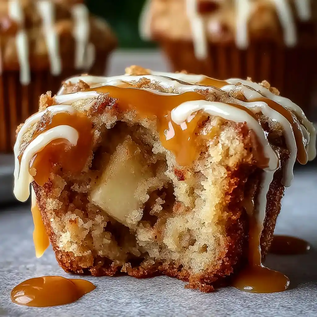 Caramel Apple Cupcakes