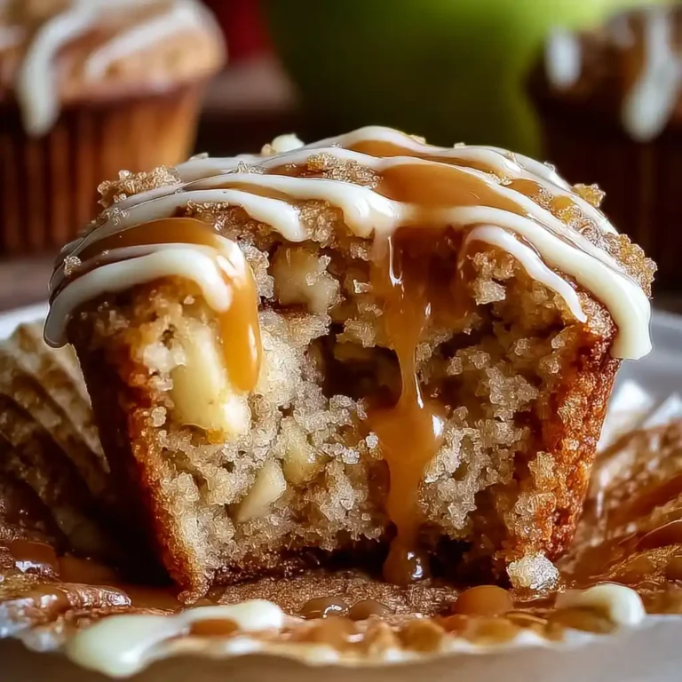 Caramel Apple Cupcakes