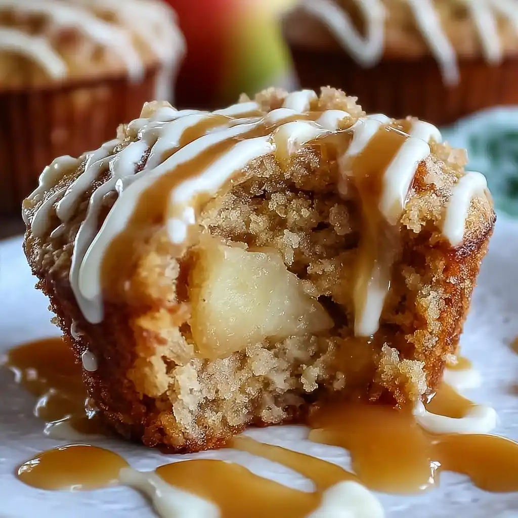 Caramel Apple Cupcakes