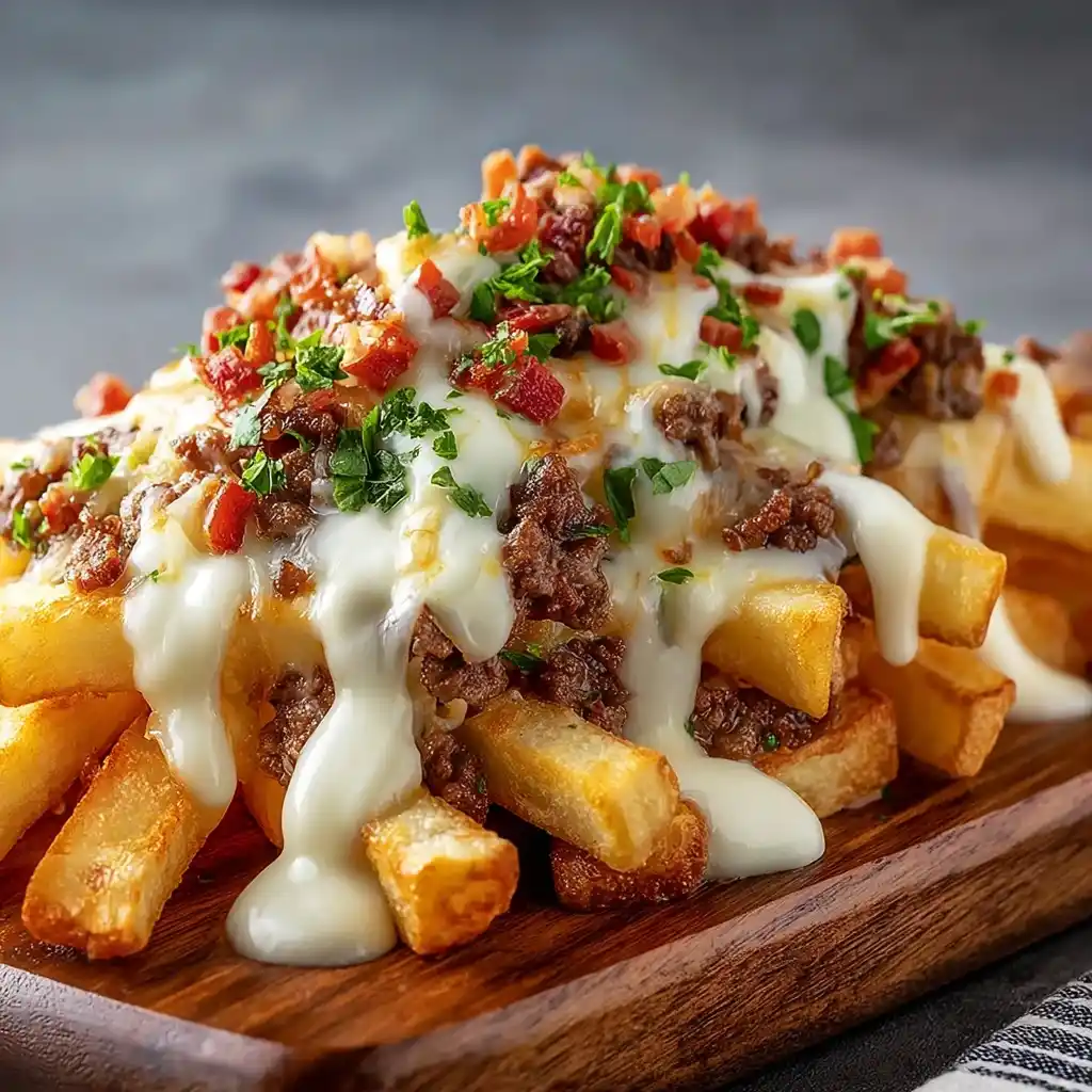 Cheeseburger French Fry Bake