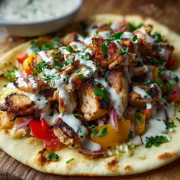 Chicken Gyros in Creamy Sour Cream Sauce