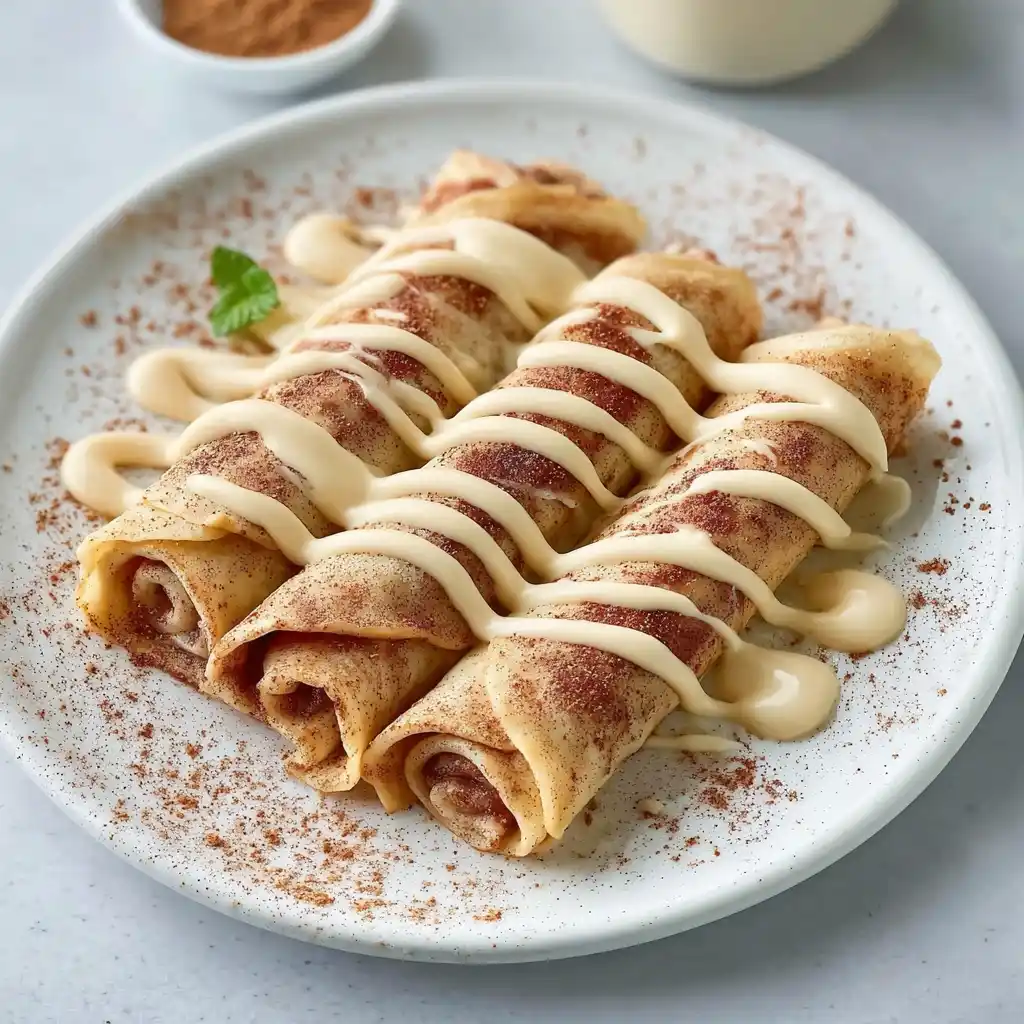 High Protein Cinnamon Roll Crepes Recipe Best Cinnamon Roll Protein Crepes Gluten-free High Protein Cinnamon Crepes Low Ca...