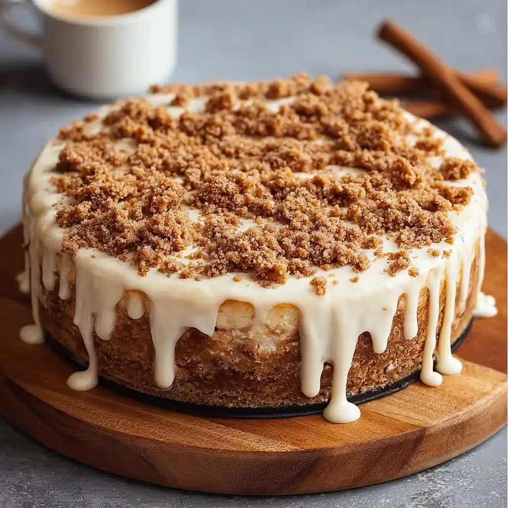 Coffee Cake Cheesecake
