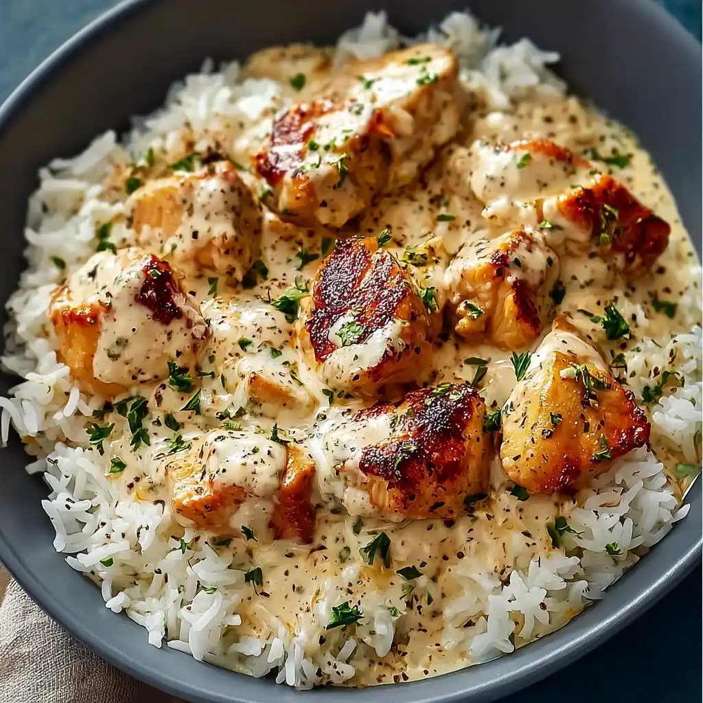 Creamy Chicken & Rice