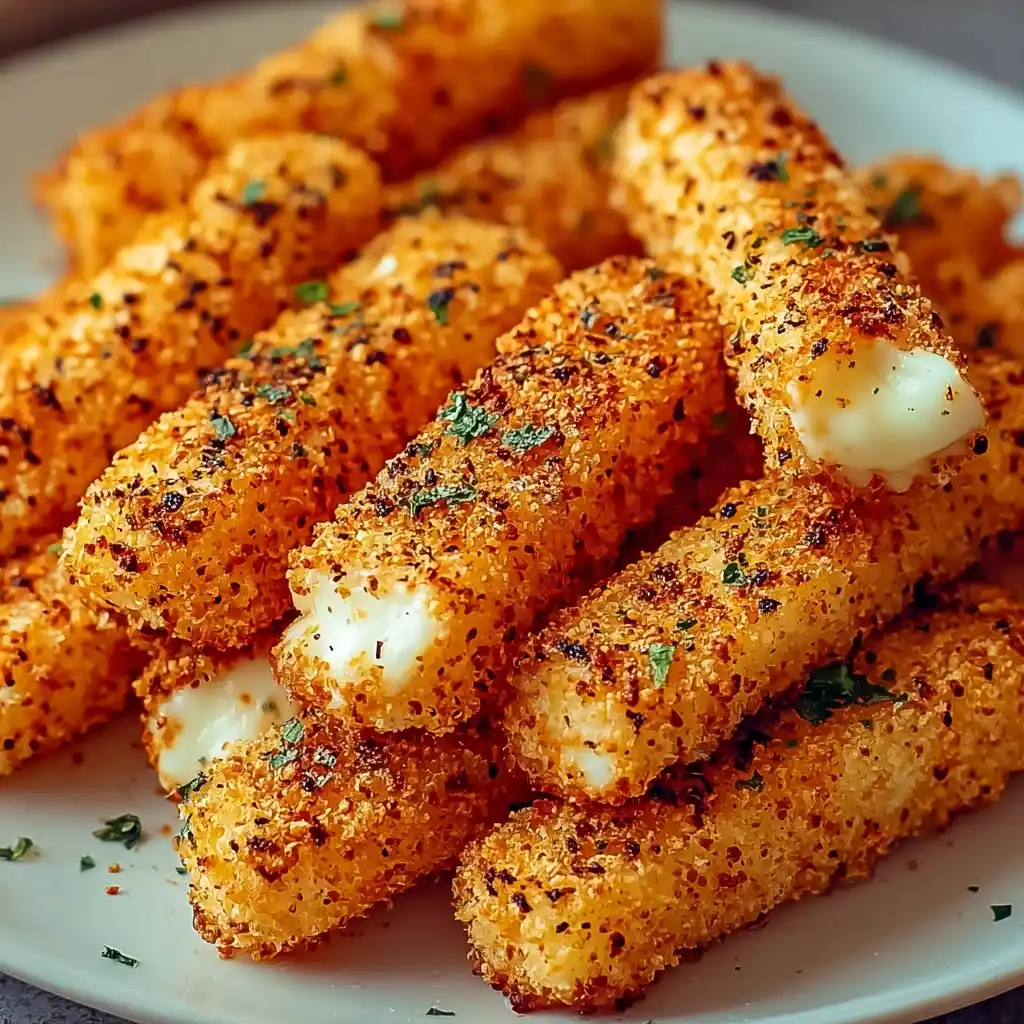Best Air Fryer Mozzarella Sticks Recipe Easy Homemade Air Fryer Mozzarella Sticks Gluten-free Air Fryer Mozzarella Sticks ...