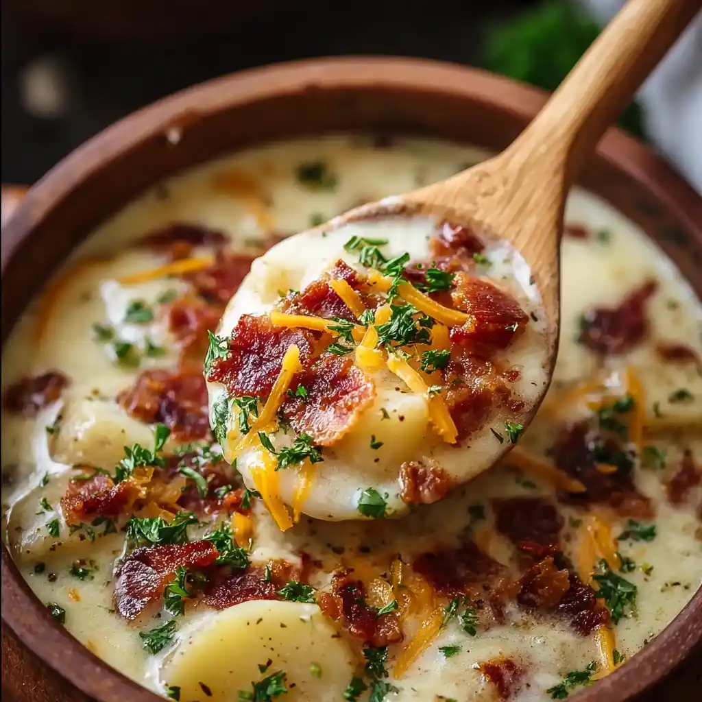 Crock Pot Crack Potato Soup