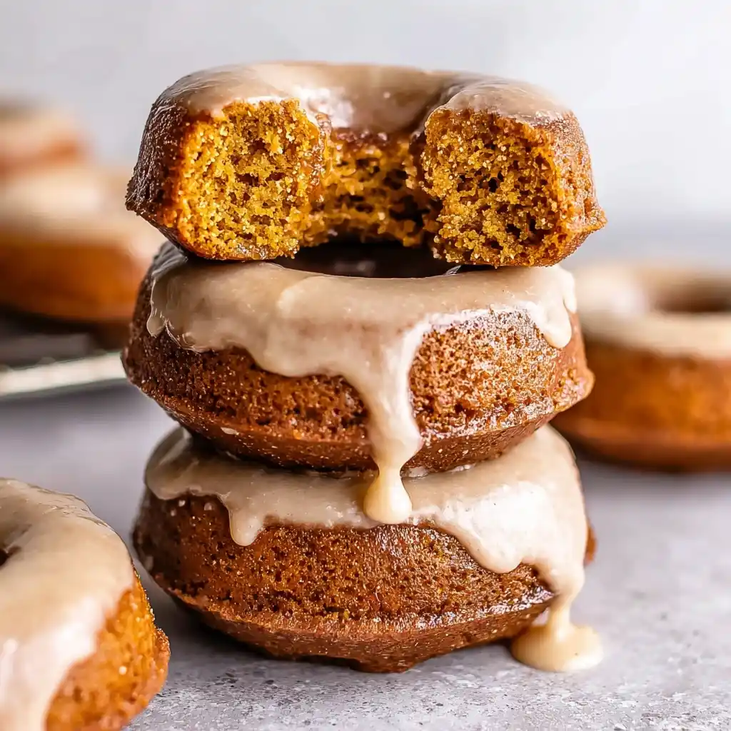 Gluten-free Dairy-free Pumpkin Donuts Maple Glazed Pumpkin Donuts Recipe Best Gluten-free Pumpkin Donut Recipe Dairy-free ...