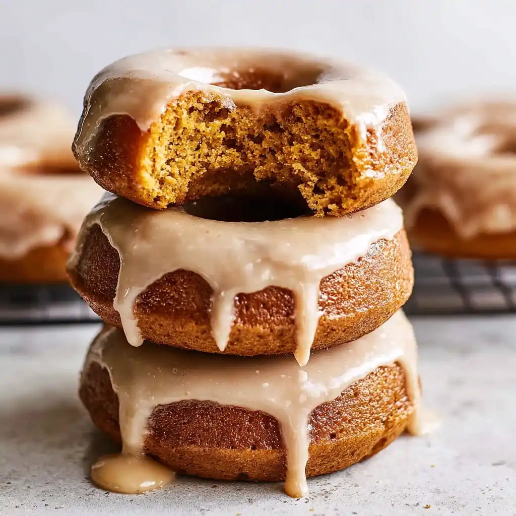 Gluten-free Dairy-free Pumpkin Donuts Maple Glazed Pumpkin Donuts Recipe Best Gluten-free Pumpkin Donut Recipe Dairy-free ...