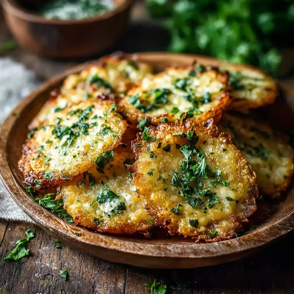 Mediterranean Spinach and Feta Cheese Crisps