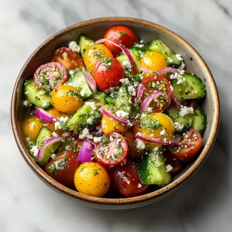 Easy Tomato Cucumber Feta Salad Recipe Best Feta Cheese For Tomato Cucumber Salad Low-calorie Tomato Cucumber Feta Salad M...