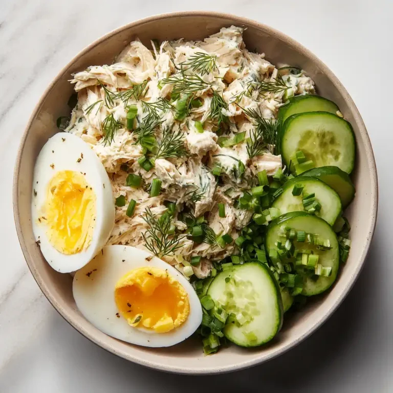 Tuna & Egg Protein Bowl