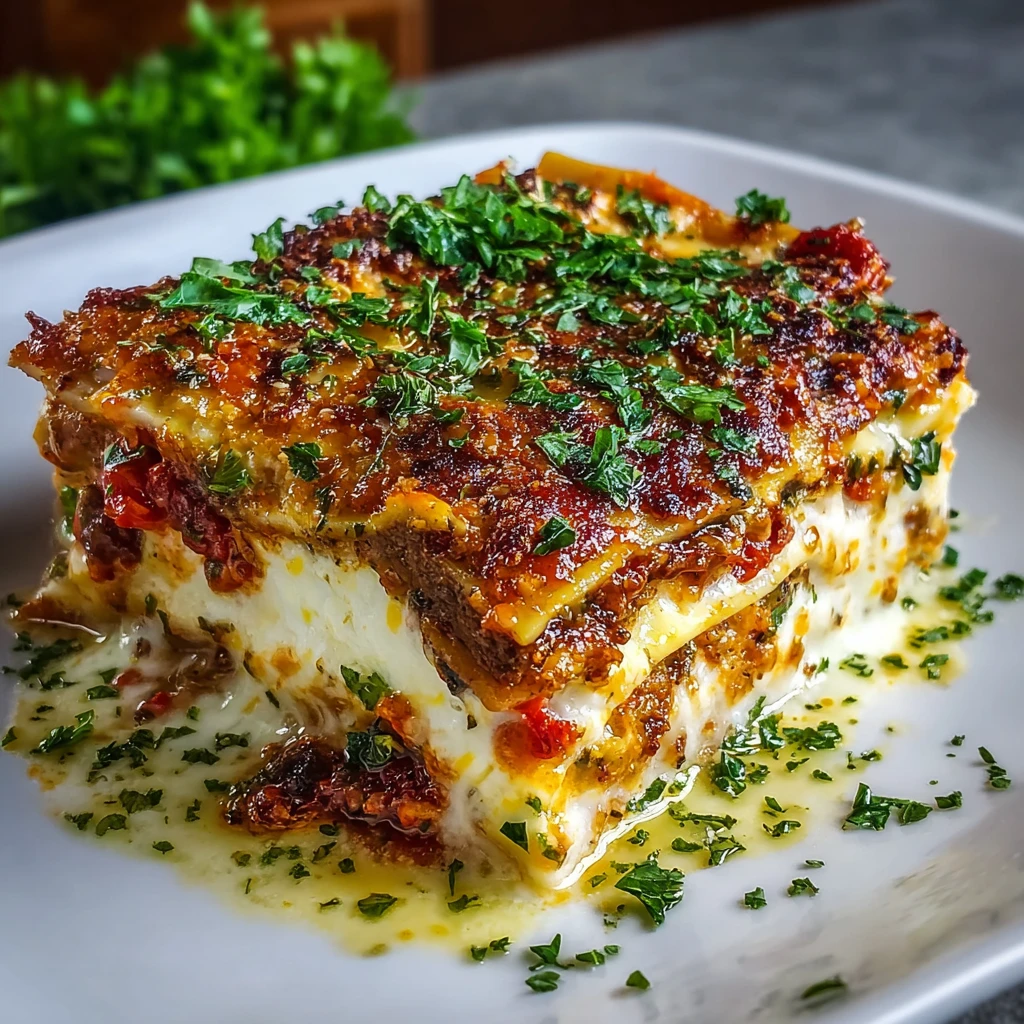 Autumn Roasted Veggie Lasagna Recipe Best Vegetables For Autumn Lasagna Easy Roasted Vegetable Lasagna Healthy Fall Lasagn...