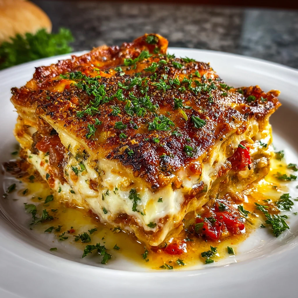 Autumn Roasted Veggie Lasagna Recipe Best Vegetables For Autumn Lasagna Easy Roasted Vegetable Lasagna Healthy Fall Lasagn...