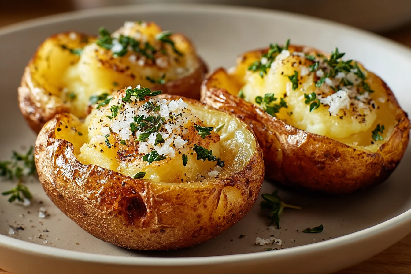 Best Air Fryer For Crispy Baked Potatoes Crispy Air Fryer Baked Potato Recipe How To Make Fluffy Potatoes In Air Fryer Per...