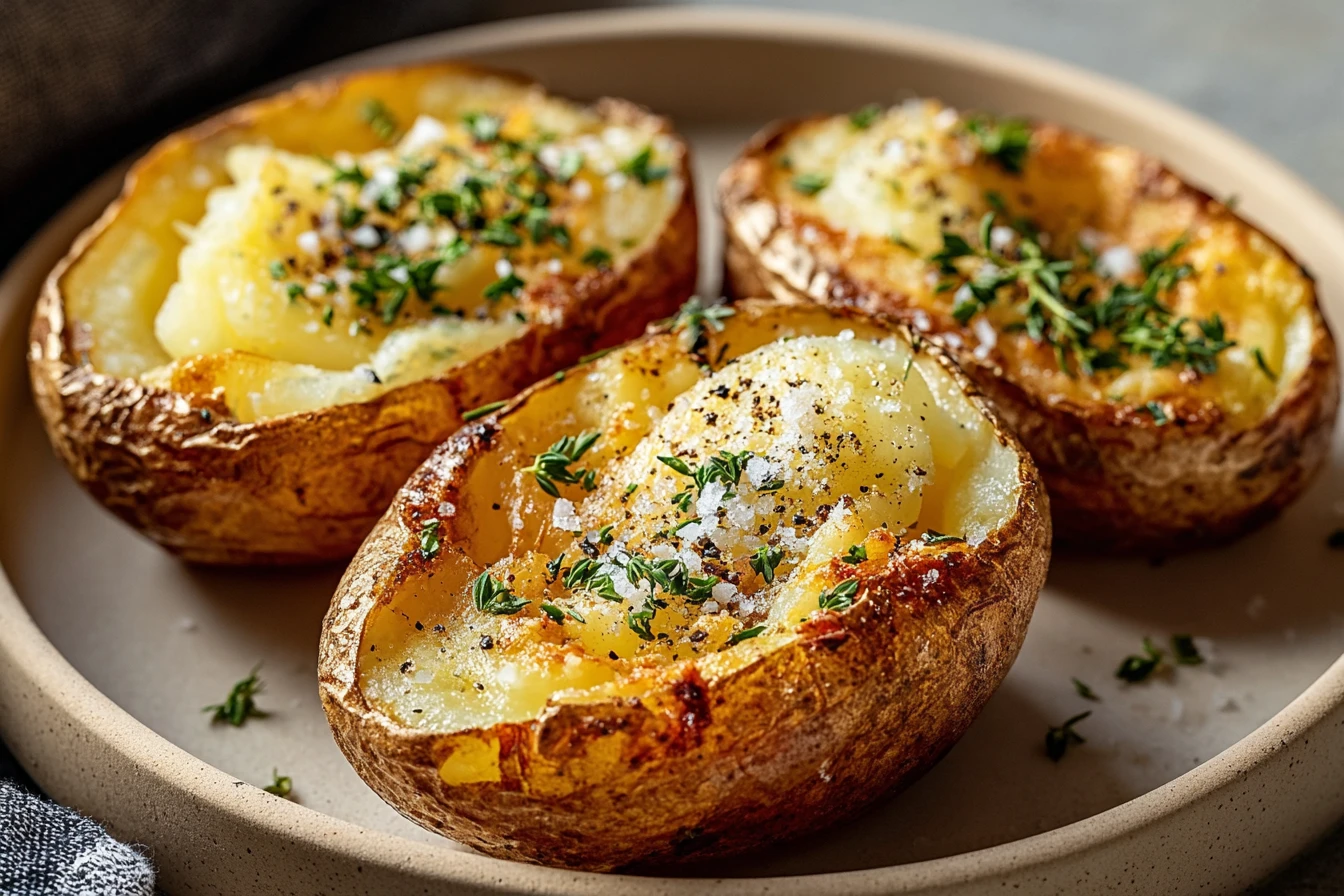 Best Air Fryer For Crispy Baked Potatoes Crispy Air Fryer Baked Potato Recipe How To Make Fluffy Potatoes In Air Fryer Per...
