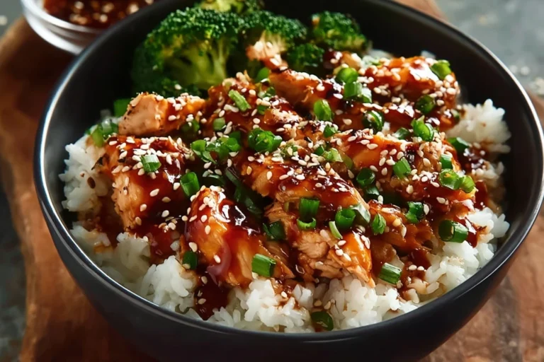 Best Sticky Chicken Rice Bowl Recipe Easy Sticky Chicken Rice Bowl Meal Prep Gluten-free Sticky Chicken Rice Recipe How To...