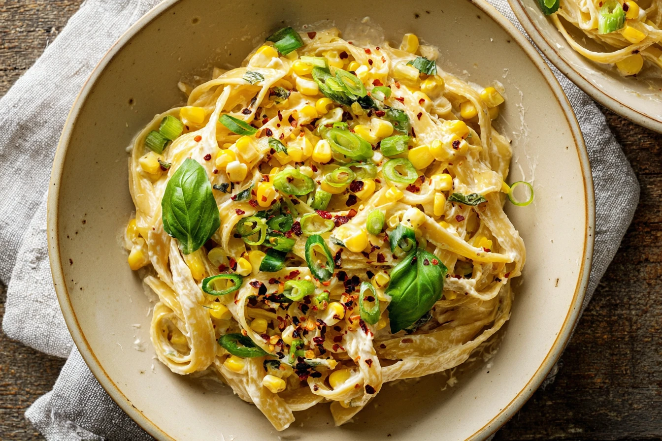 Creamy Sweet Corn Ricotta Pasta Recipe Brown Butter Ricotta Pasta Ideas Homemade Creamy Corn Pasta Best Ricotta Pasta For ...