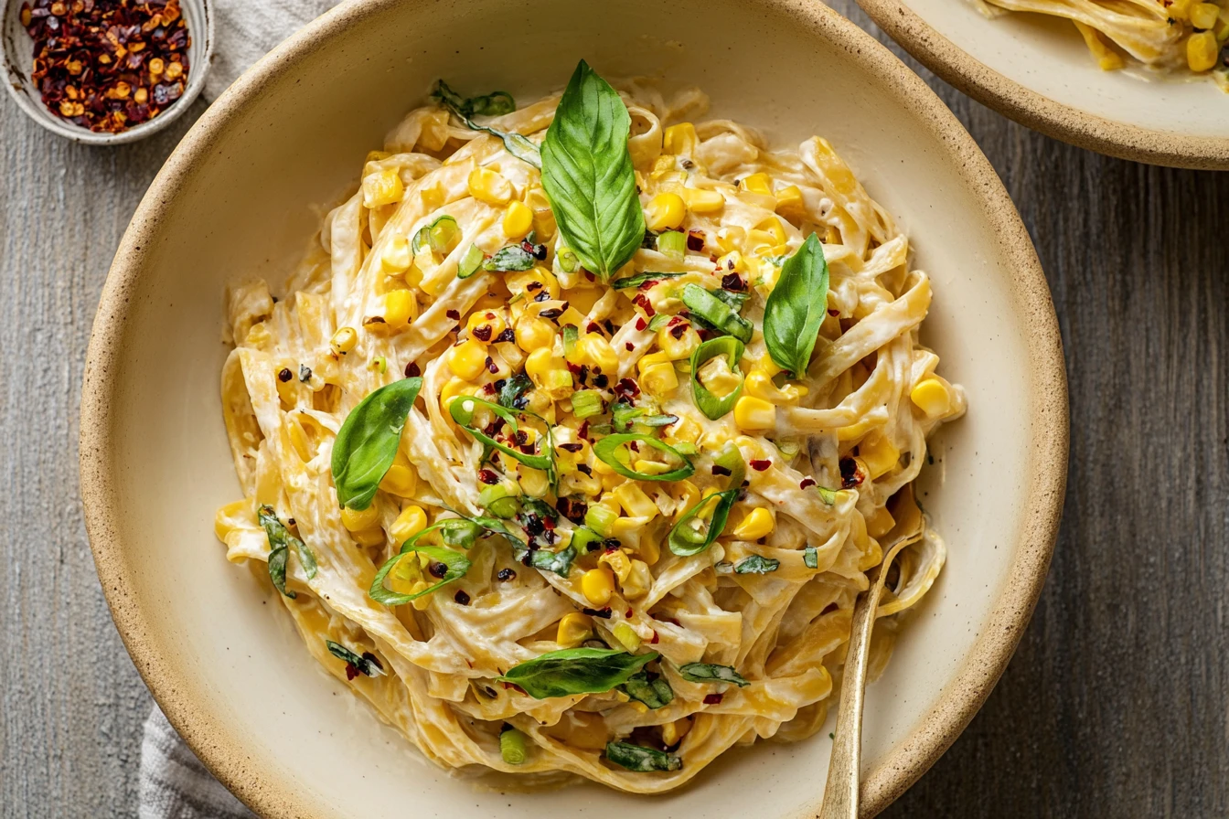 Creamy Sweet Corn Ricotta Pasta Recipe Brown Butter Ricotta Pasta Ideas Homemade Creamy Corn Pasta Best Ricotta Pasta For ...