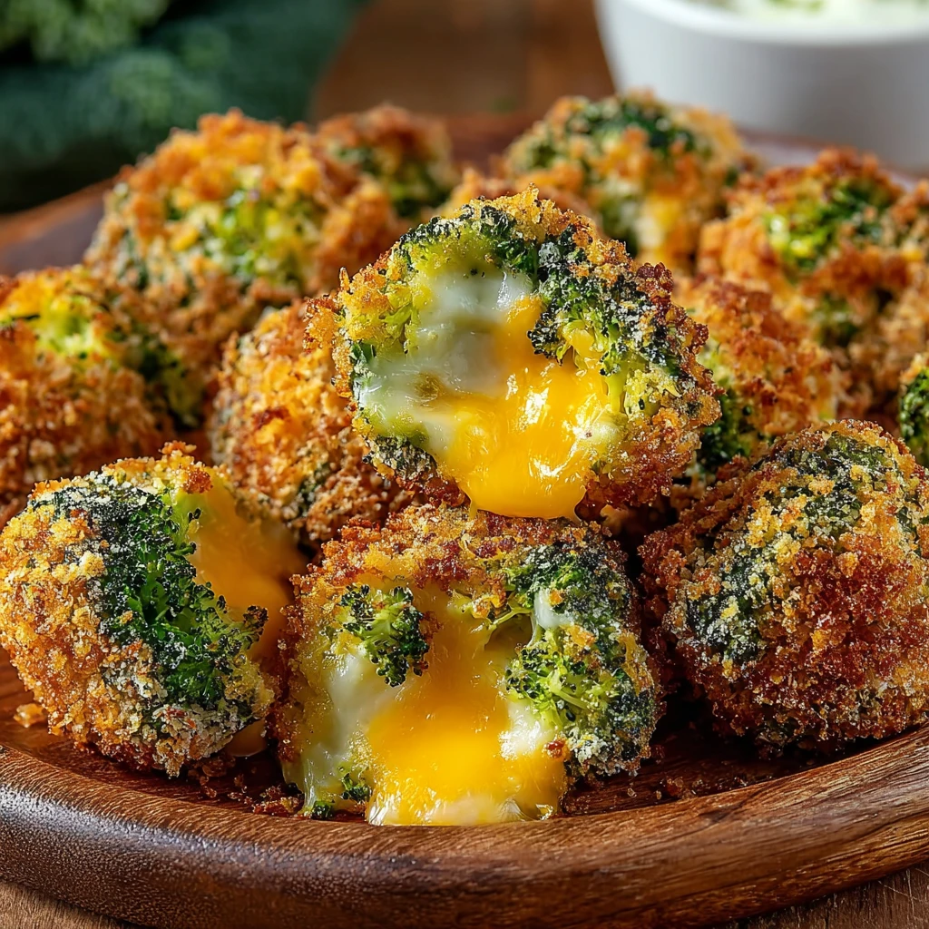 Easy Air Fryer Broccoli Cheddar Poppers Recipe Best Cheese For Broccoli Cheddar Poppers Gluten-free Air Fryer Broccoli Che...