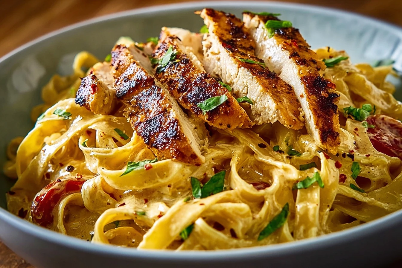 Easy Cajun Chicken Pasta Recipe Five Ingredient Cajun Pasta Creamy Cajun Chicken Pasta Five Ingredients Quick Creamy Cajun...