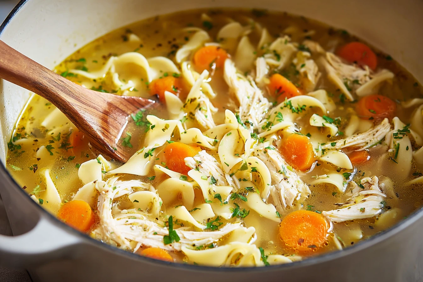 Easy Homemade Chicken Noodle Soup Recipe Best Chicken Noodle Soup Recipe For Colds Quick And Simple Chicken Noodle Soup Co...