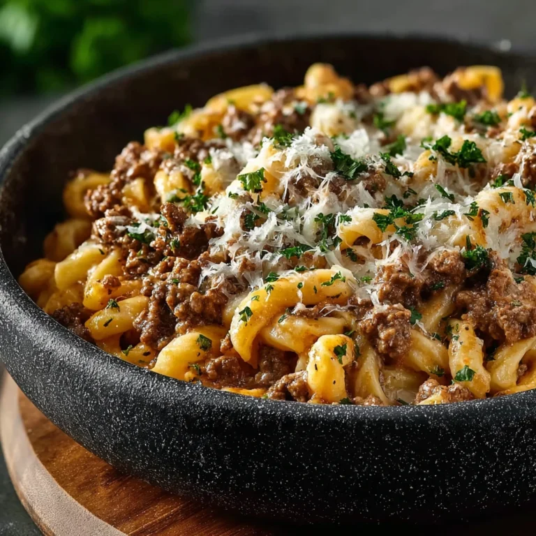 Easy One-pot Creamy Beef Pasta Recipe Garlic Butter Beef Pasta Quick Recipe Best Creamy Garlic Beef Pasta For Dinner How T...