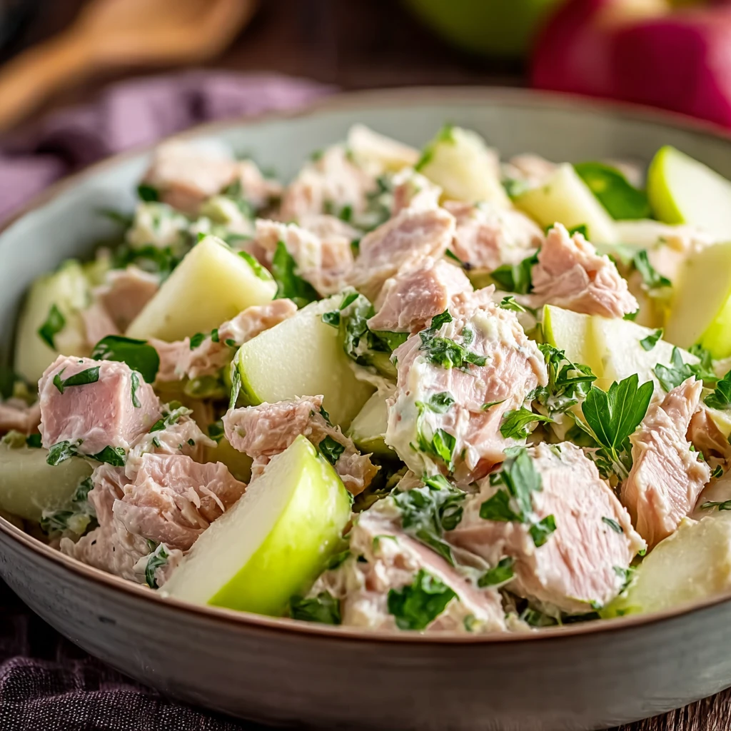 Fresh Apple and Tuna Salad