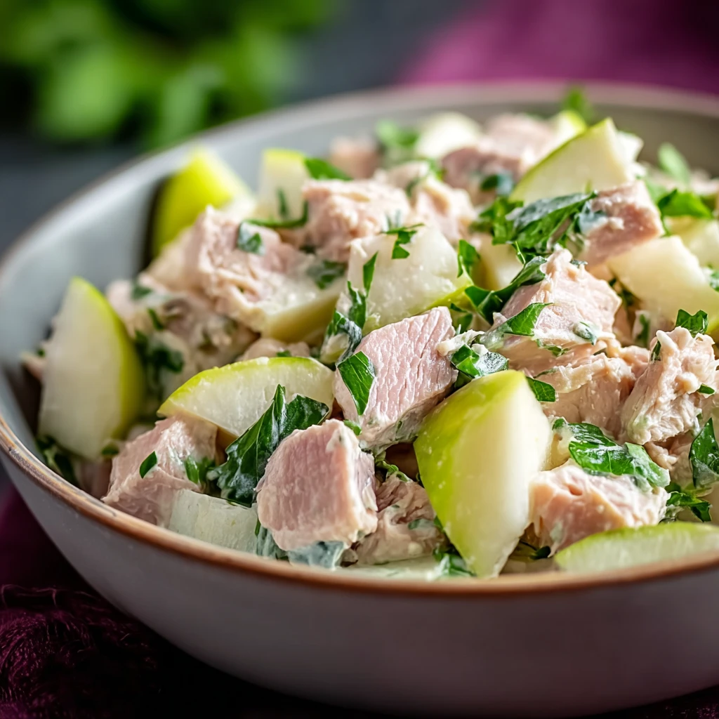 Fresh Apple Tuna Salad Recipe Healthy Apple Tuna Salad Apple Tuna Salad Meal Prep Best Apple And Tuna Salad Easy Apple Tun...