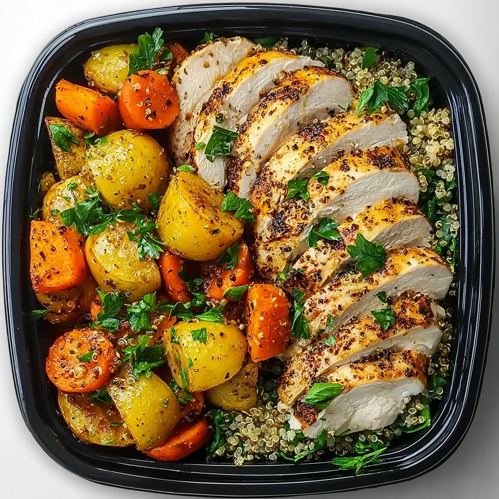 Grilled Chicken Power Bowl Recipe Quinoa Chicken Power Bowl High Protein Power Bowls Roasted Veggie And Chicken Meal Prep ...