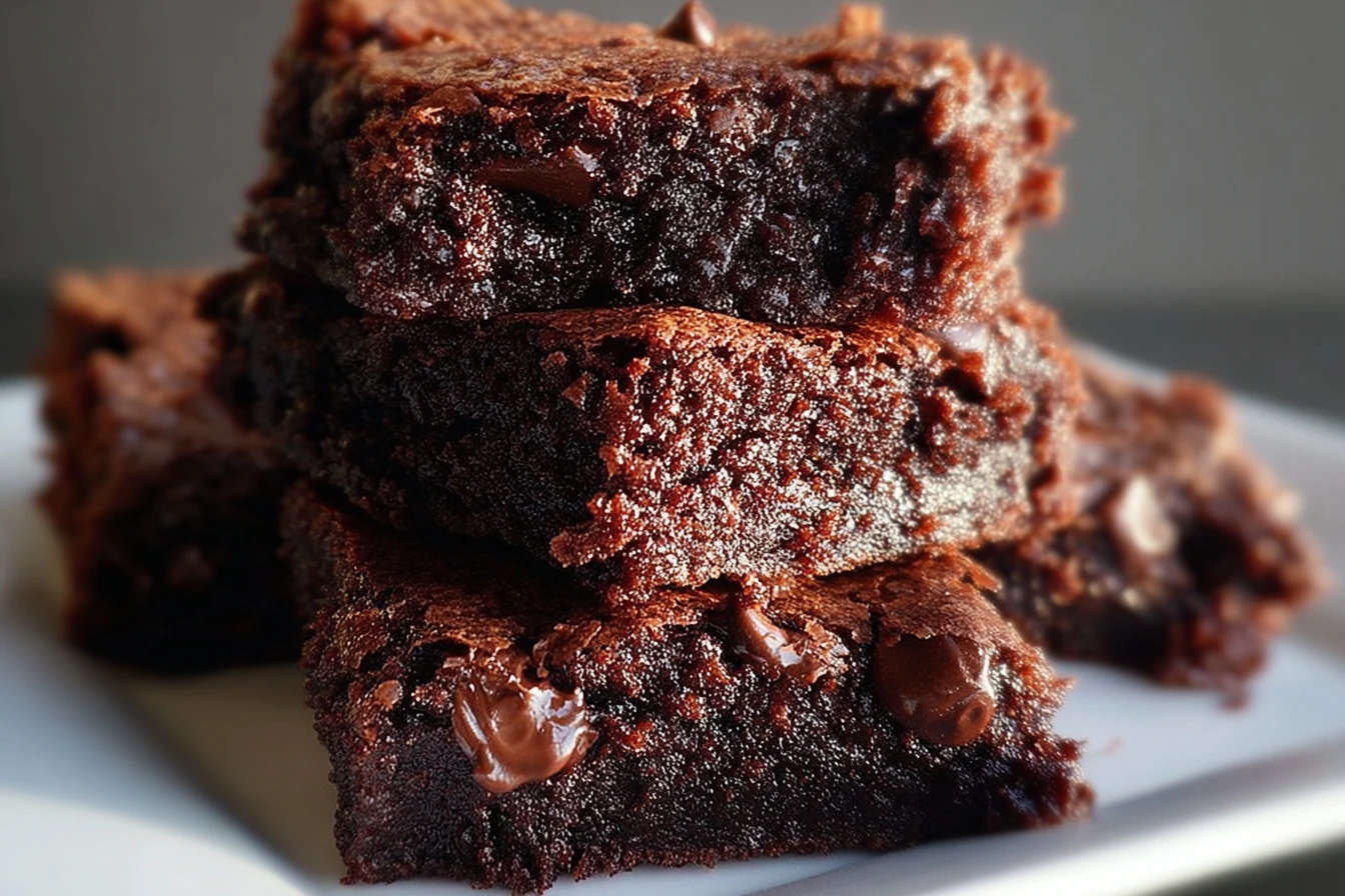 Healthy Black Bean Brownies Recipe Low-calorie Black Bean Brownies Gluten-free Black Bean Brownies Vegan Black Bean Browni...