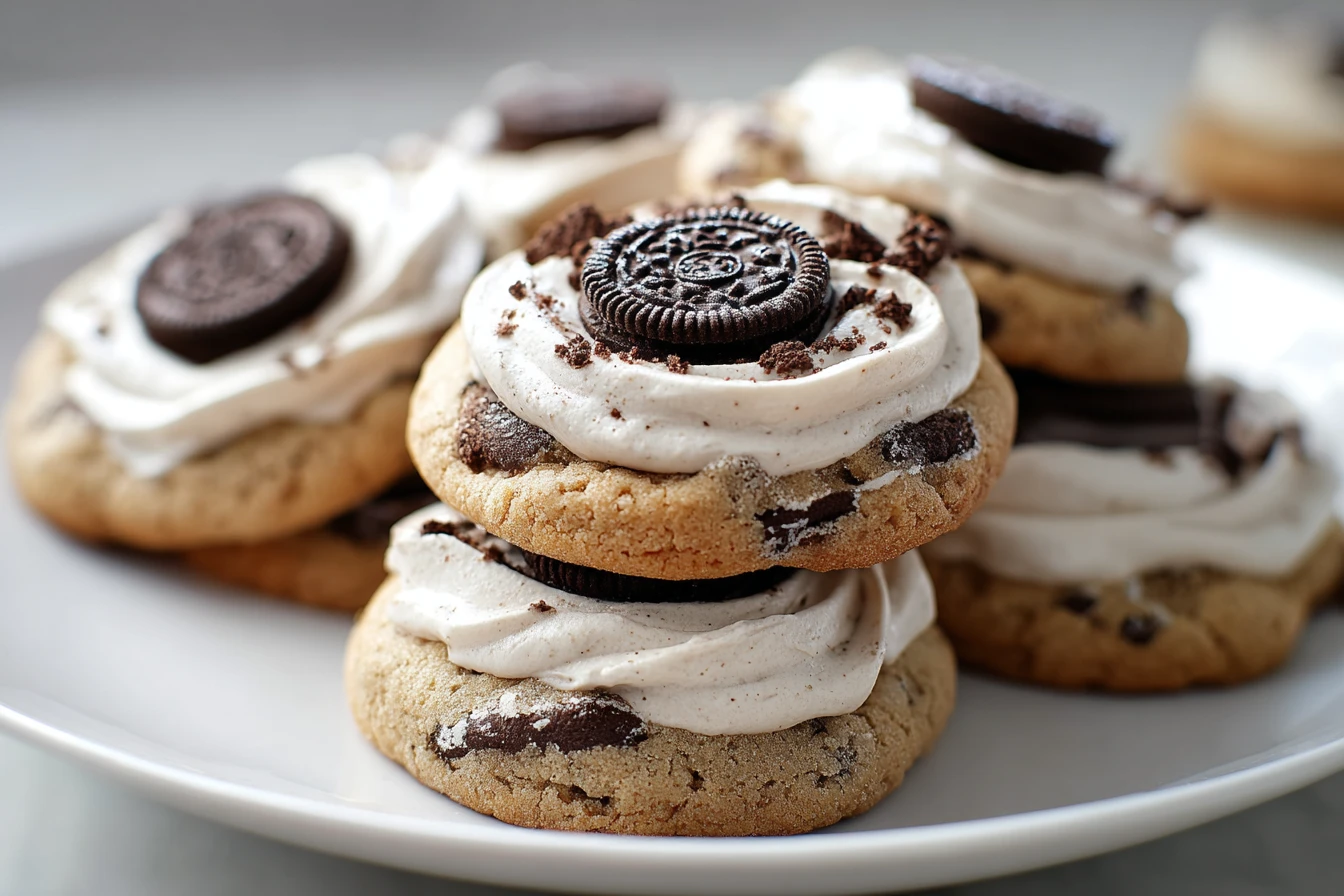 Irresistible Cookies And Cream Recipe Homemade Cookies And Cream Cookies Best Cookies And Cream Cookie Recipe Easy Cookies...