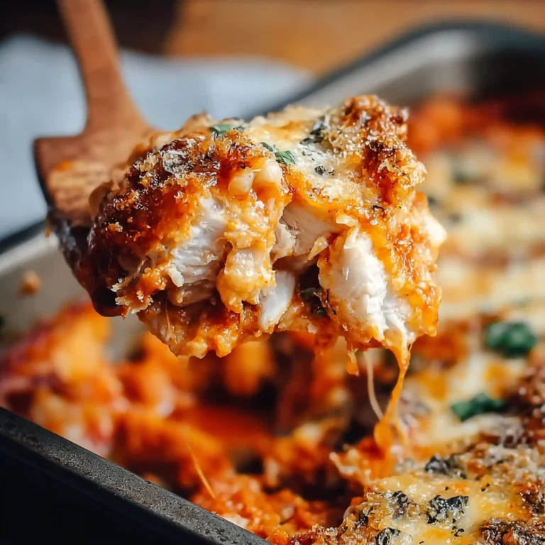 Keto Chicken Parmesan Casserole Recipe Low Carb Chicken Parm Bake Healthy Chicken Parmesan Casserole Keto Guilt-free Chick...