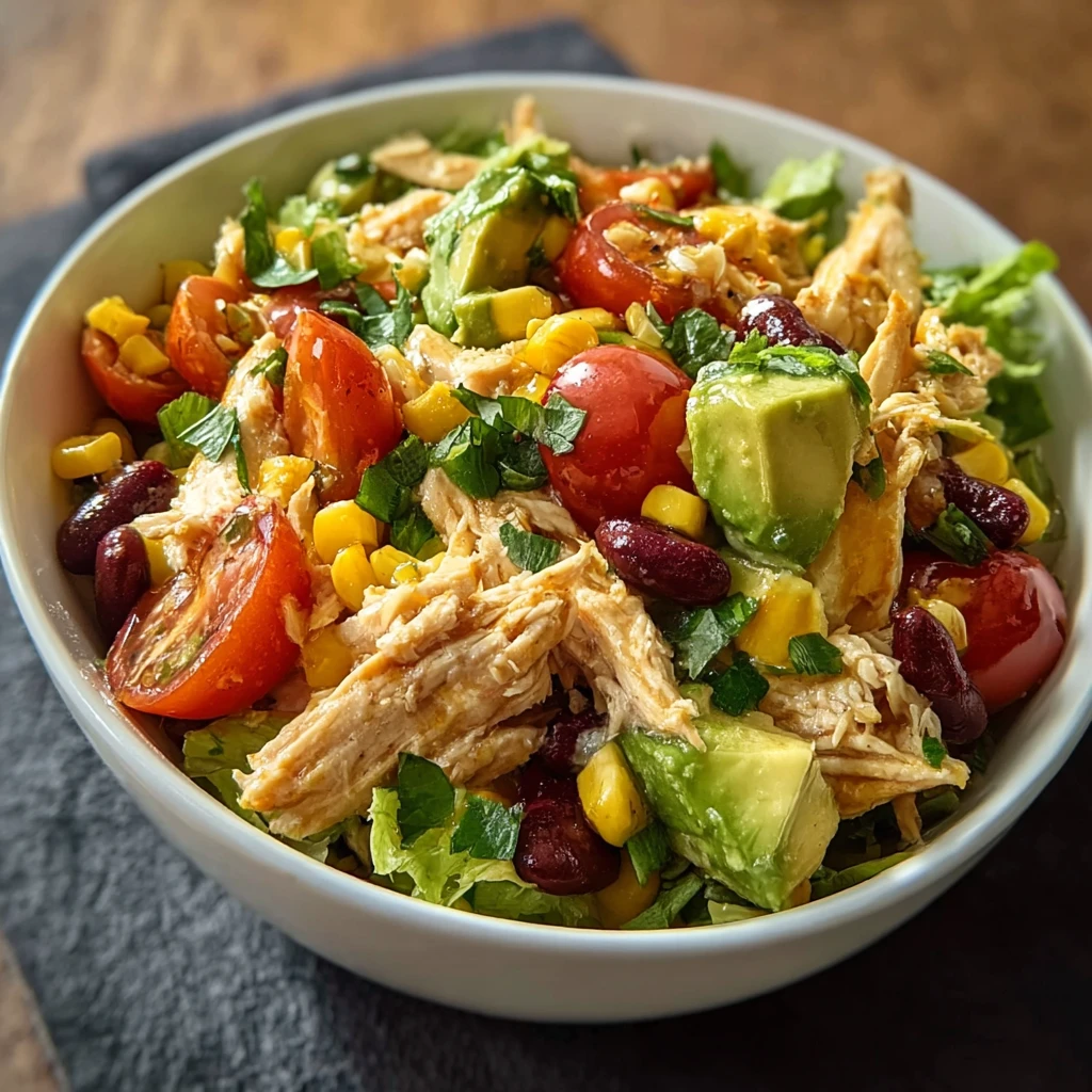 Zesty Southwest Chicken Salad Recipe Spicy Chicken Salad Bowl Ideas Healthy Southwest Chicken Meal Options Best Chicken Sa...