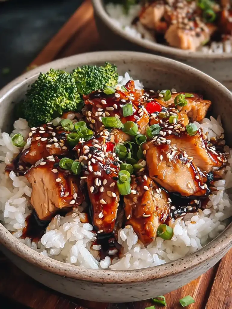Best Teriyaki Chicken Rice Bowl Recipe How To Make Teriyaki Chicken Rice Homemade Teriyaki Chicken Rice Bowl Ideas Teriyak...