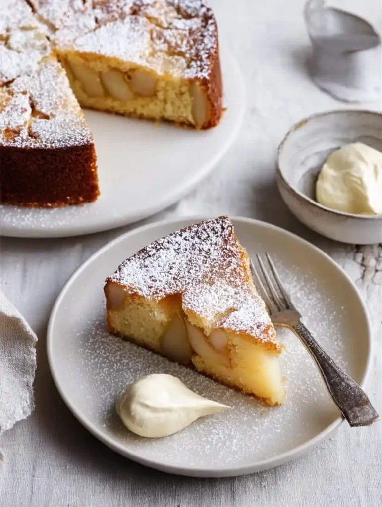 Pear Cake Fruity Buttery Pears Melting Cake Anjou Pear