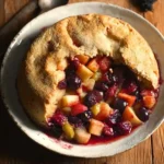 Plum and Almond Crumble Slice