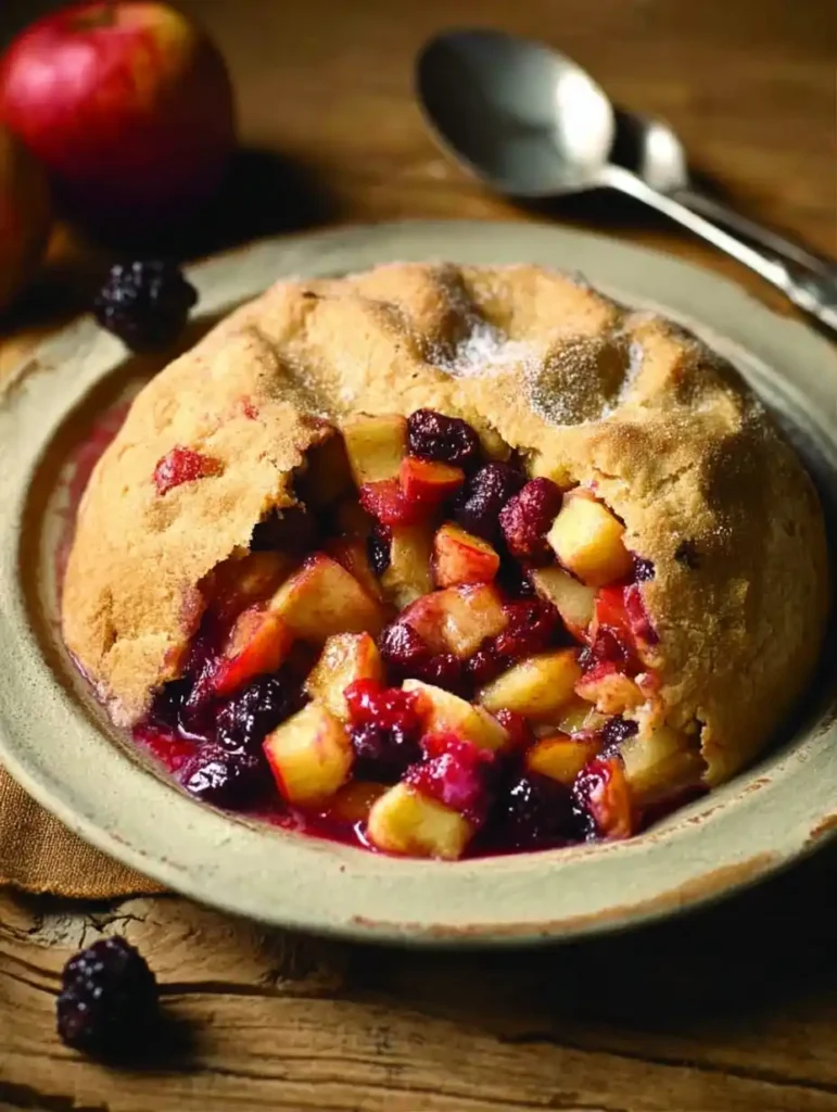 Autumn Pudding Fruity Microwave Autumn Flavours Dessert Baked Autumn Pudding